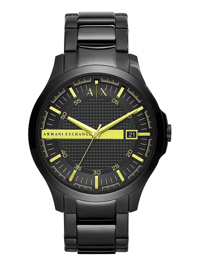 Armani Exchange Black Metal Ion Men's Watch  AX2407 - The Watches Men & CO
