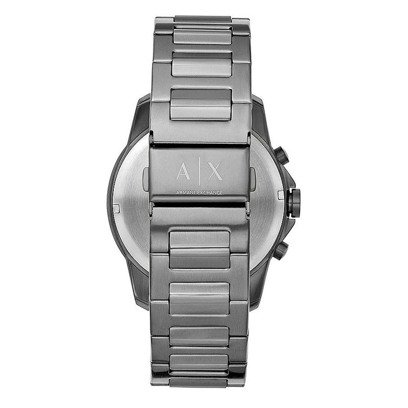 Armani Exchange Chronograph Gunmetal Stainless Steel Men's Watch AX1731 - The Watches Men & CO #3