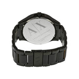 Armani Exchange Hampton Black Dial Black Ion-plated Men's Watch AX2104