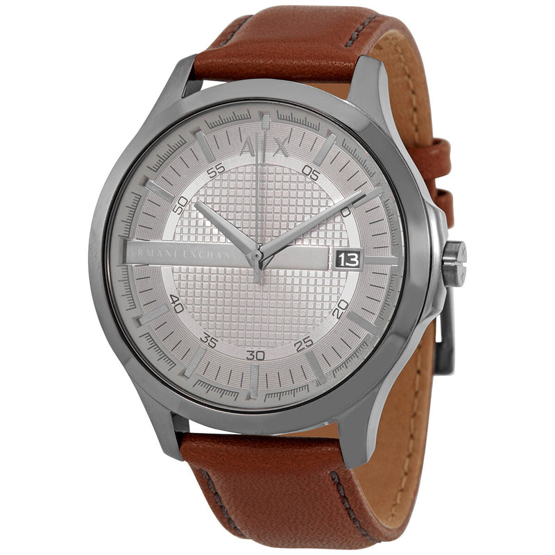 Armani Exchange Hampton Quartz Grey Dial Men's Watch #AX2414 - The Watches Men & CO