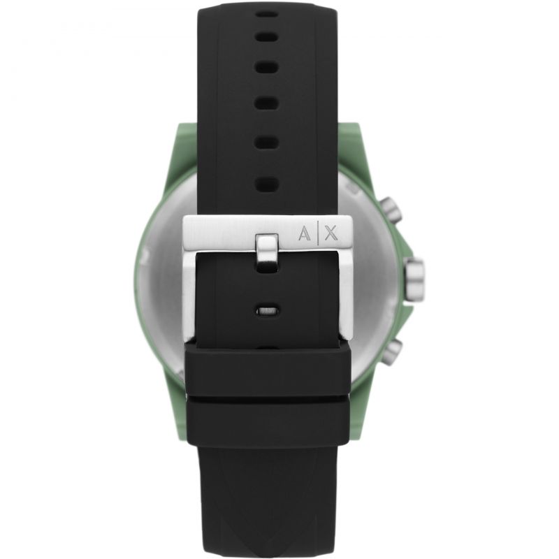 Armani Exchange Outerbanks Chronograph Quartz Black Dial Men’s Watch AX1348 - Watch