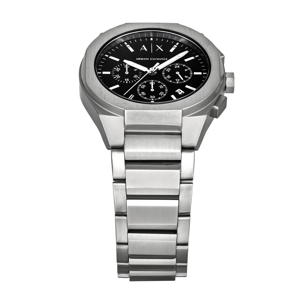 Armani Exchange Rafael Chronograph Quartz Black Dial Men's Watch AX4186