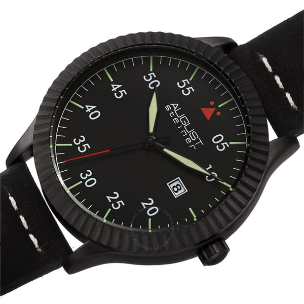 August Steiner Quartz Black Dial Men's Watch AS8272BK - The Watches Men & Co #2