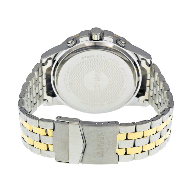 August Steiner Black Dial Two-tone Men's Watch AS8118TTG - The Watches Men & Co #3