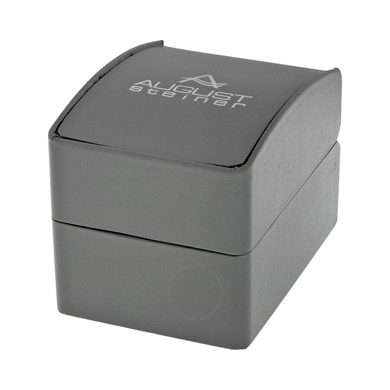 August Steiner Black Dial Two-tone Men's Watch AS8118TTG - The Watches Men & Co #4