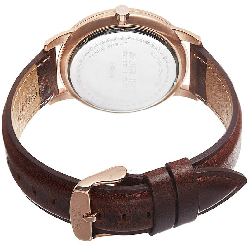 August Steiner Black Men's Watch AS8108RG - The Watches Men & Co #4