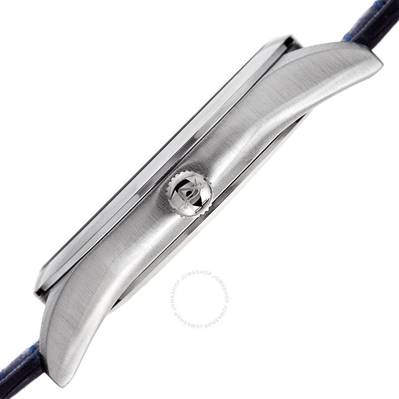 August Steiner Blue Dial Black Leather Men's Watch AS8243SSBU - The Watches Men & Co #3