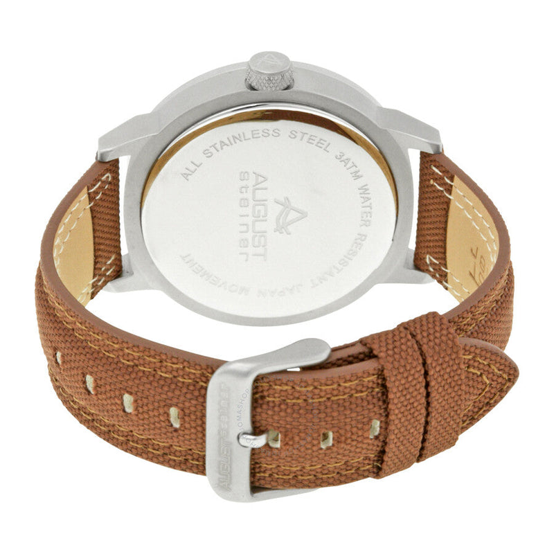 August Steiner Blue Men's Watch AS8088BU - The Watches Men & Co #3