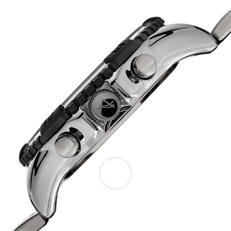 August Steiner Chronograph Blue Dial Men's Watch AS8229SSBU - The Watches Men & Co #3