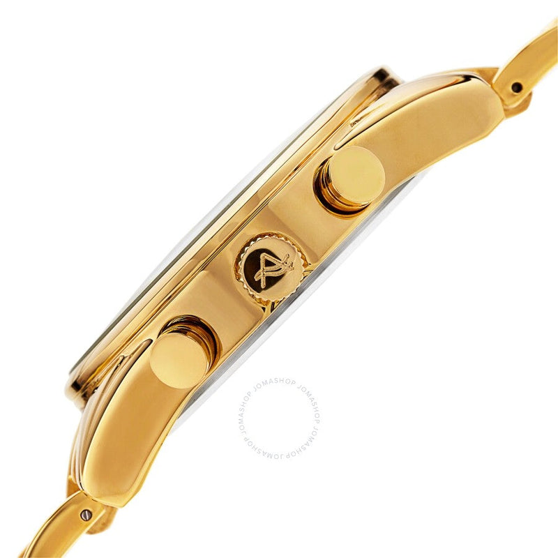 August Steiner Chronograph Quartz Gold Dial Men's Watch AS8163YG - The Watches Men & Co #3
