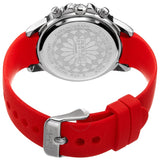 August Steiner Chronograph Quartz White Dial Ladies Watch AS8268RD - The Watches Men & Co #4