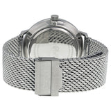 August Steiner Cream Dial Stainless Steel Mesh Men's Watch AS8091SS - The Watches Men & Co #3