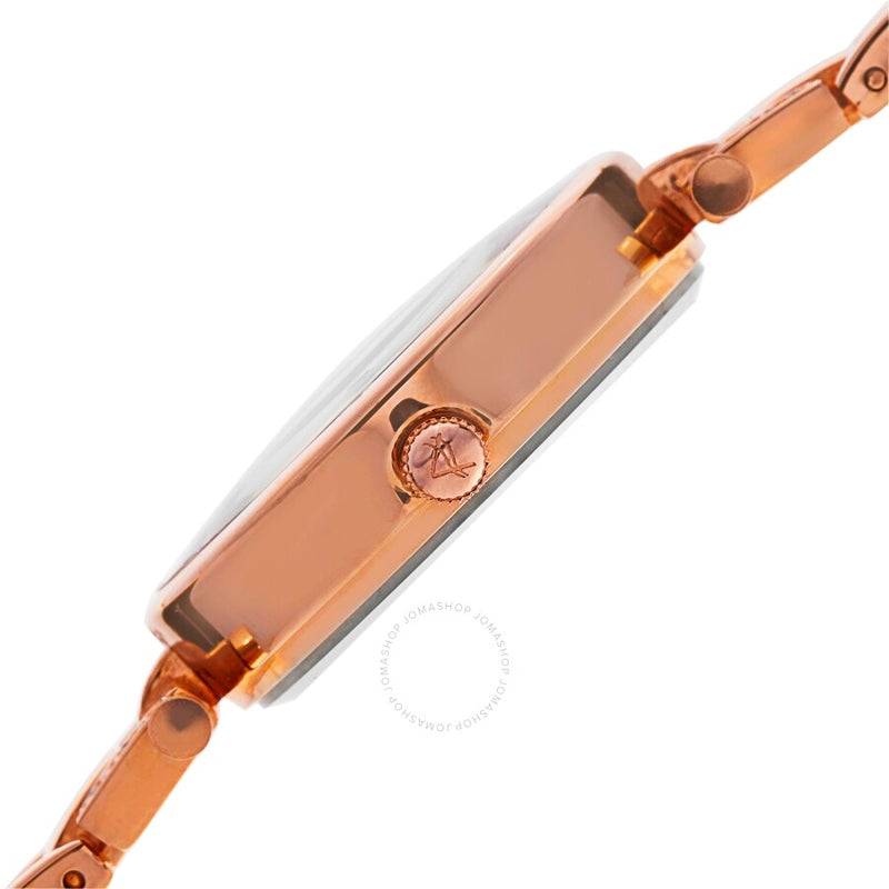 August Steiner Diamond Pink Mother of Pearl Dial Ladies Watch AS8137RG - The Watches Men & Co #3