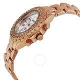August Steiner Mother of Pearl Dial Rose Gold-tone Ladies Watch AS8031RG - The Watches Men & Co #2
