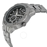 August Steiner Multi-Function Black Metal Men's Watch AS8058BK - The Watches Men & Co #2