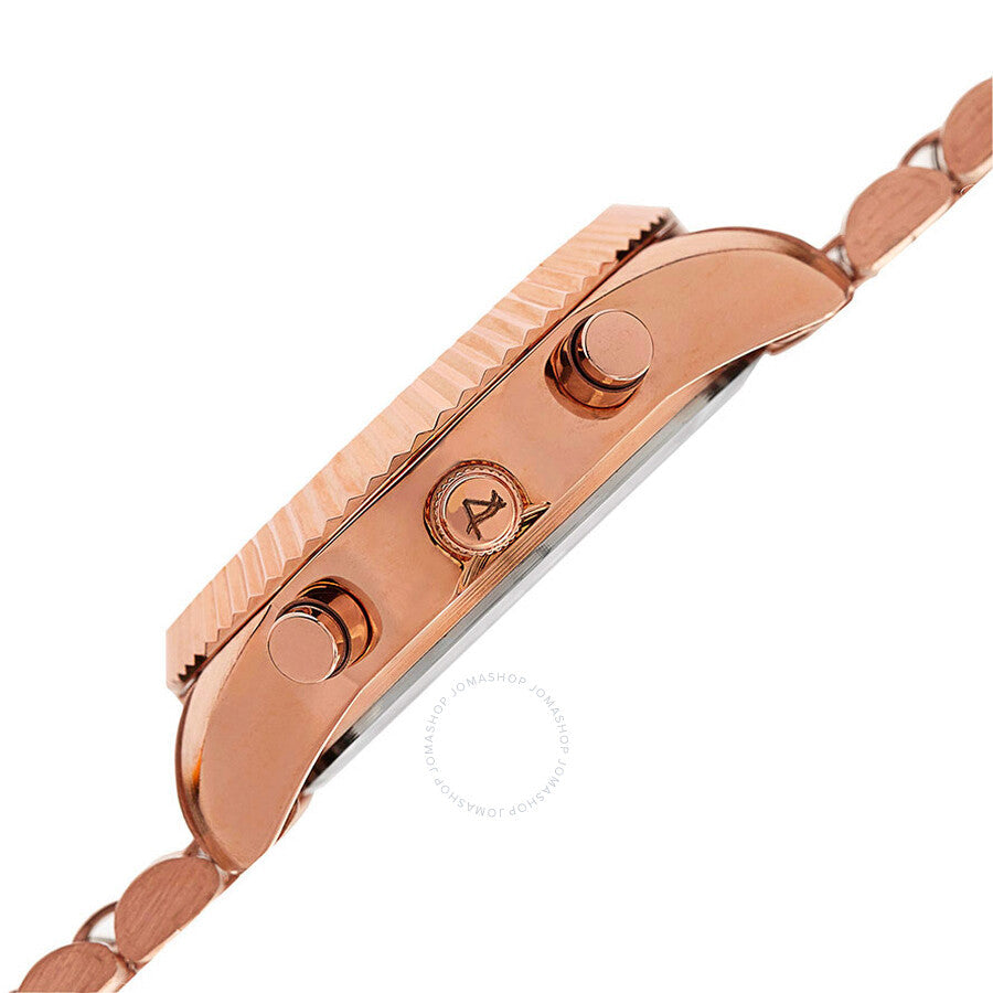 August Steiner Multi-Function Rose Dial Rose Gold-tone Ladies Watch AS8103RG - The Watches Men & Co #3