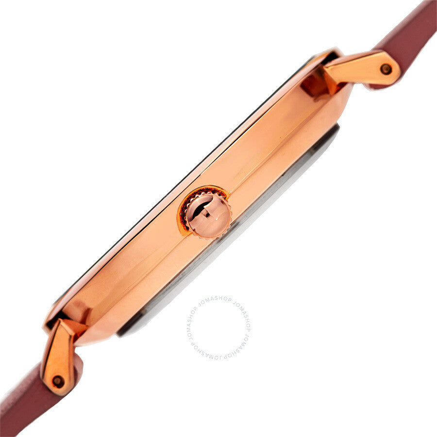 August Steiner Quartz Black Dial Ladies Watch AS8187PK - The Watches Men & Co #3