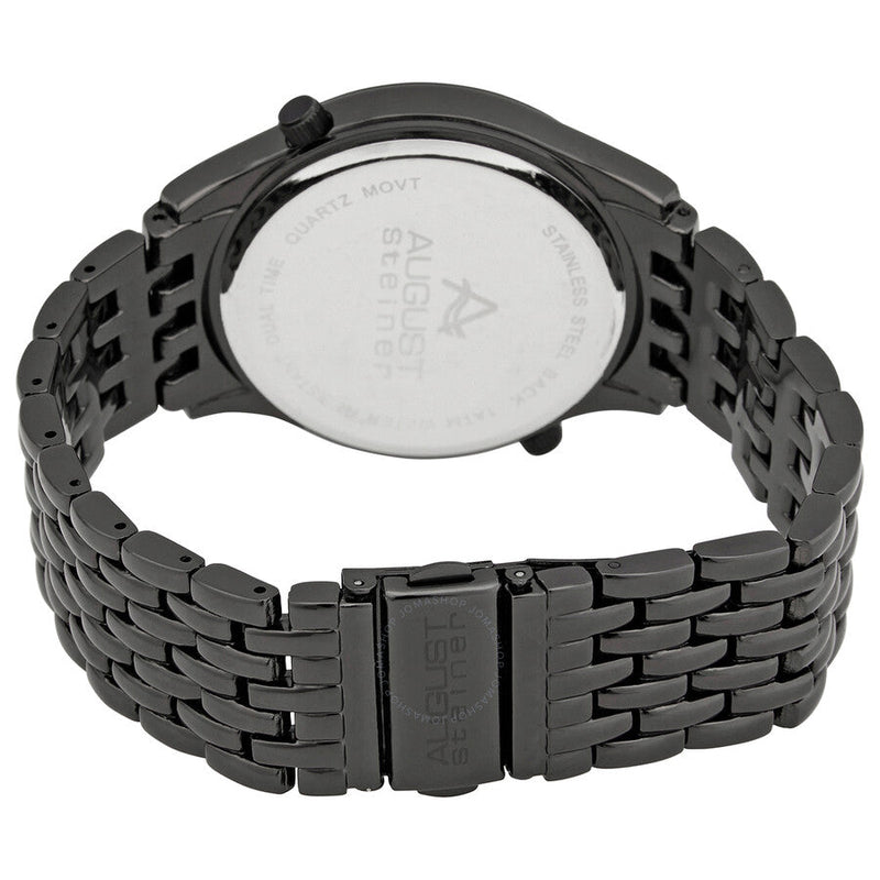 August Steiner Quartz Black Dial Men's Watch AS8141BK - The Watches Men & Co #3