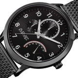 August Steiner Quartz Black Dial Men's Watch AS8230BK - The Watches Men & Co #2