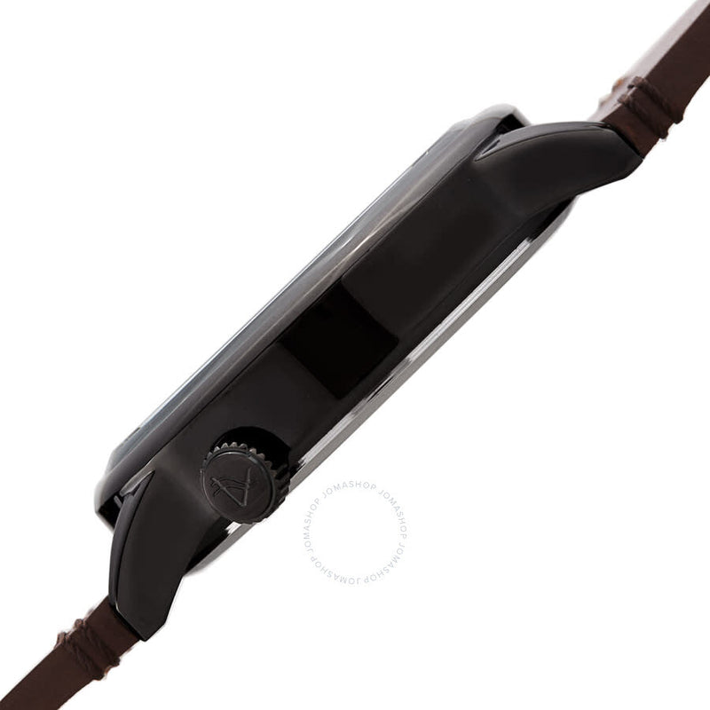 August Steiner Quartz Black Dial Men's Watch AS8285BKBR - The Watches Men & Co #3