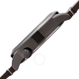 August Steiner Quartz Blue Dial Brown Leather Men's Watch AS8285GNBU - The Watches Men & Co #3