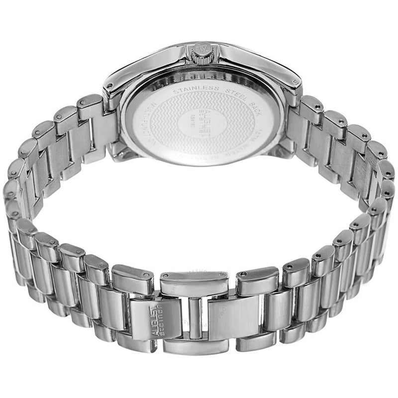 August Steiner Quartz Blue Dial Ladies Watch AS8150SS - The Watches Men & Co #4