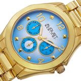 August Steiner Quartz Blue Dial Ladies Watch AS8150YG - The Watches Men & Co #2