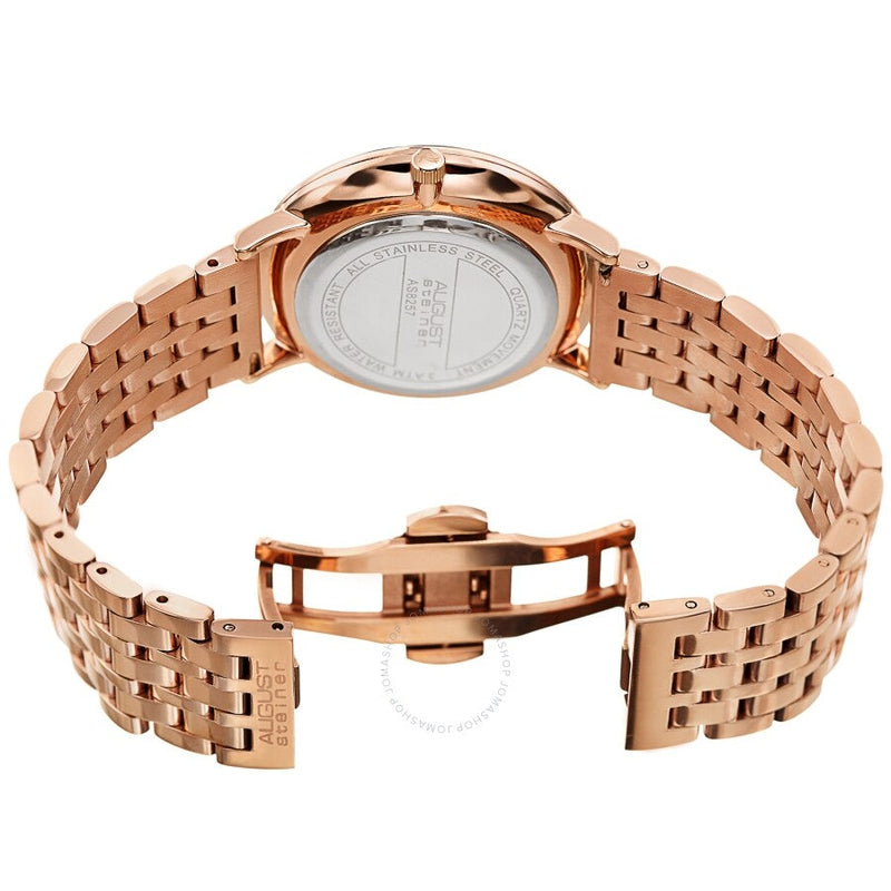 August Steiner Quartz Blue Dial Men's Watch AS8257RGBU - The Watches Men & Co #4