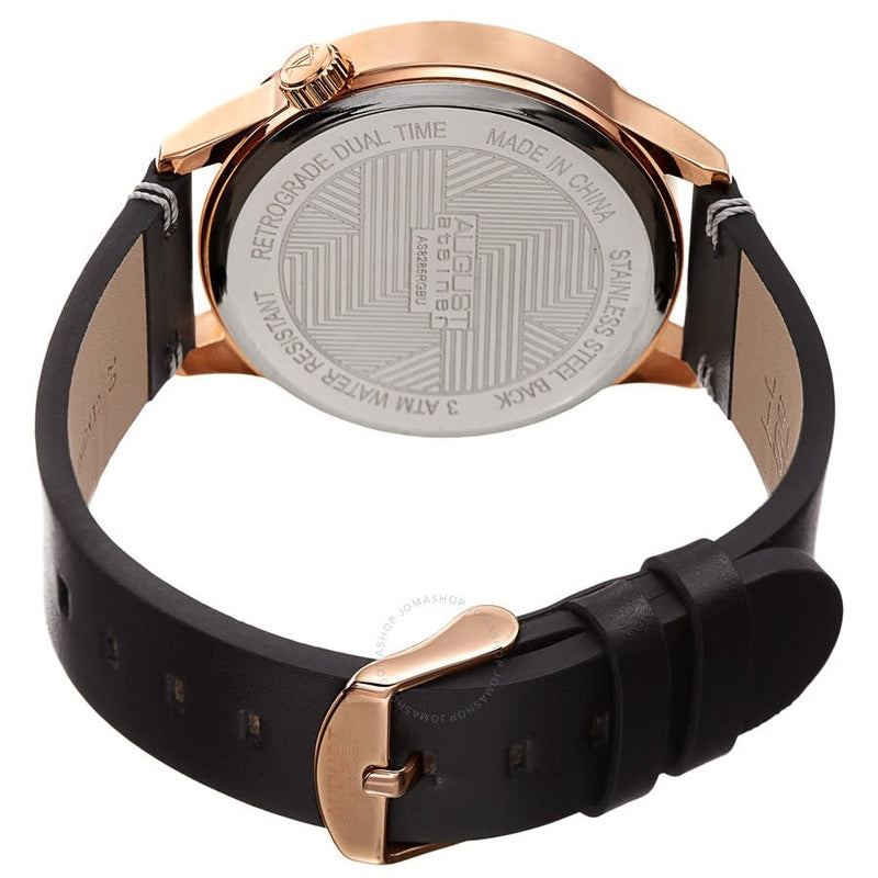 August Steiner Quartz Blue Dial Men's Watch AS8285RGBU - The Watches Men & Co #4