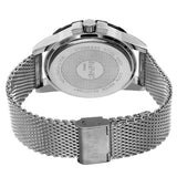 August Steiner Quartz Blue Dial Stainless Steel Mesh  Men's Watch AS8202SSBU - The Watches Men & Co #4