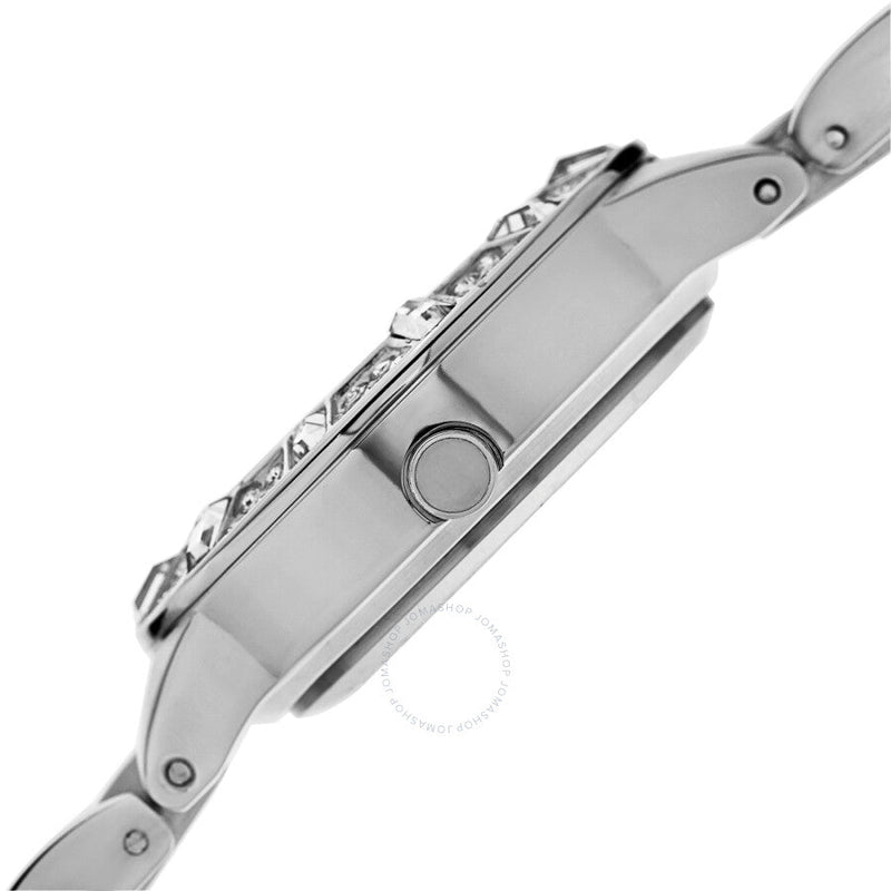 August Steiner Quartz Crystal Pink Dial Ladies Watch AS8135SSPK - The Watches Men & Co #3