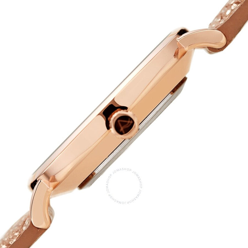 August Steiner Quartz Crystal White Dial Ladies Watch AS8258RG - The Watches Men & Co #3