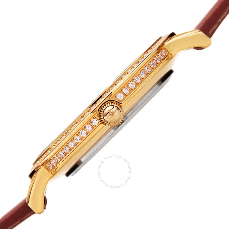 August Steiner Quartz Crystal White Dial Ladies Watch AS8274RD - The Watches Men & Co #3