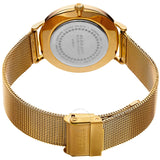 August Steiner Quartz Diamond Orange Dial Ladies Watch AS8207YG - The Watches Men & Co #4