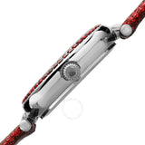 August Steiner Quartz Diamond Red Dial Ladies Watch AS8280RD - The Watches Men & Co #3
