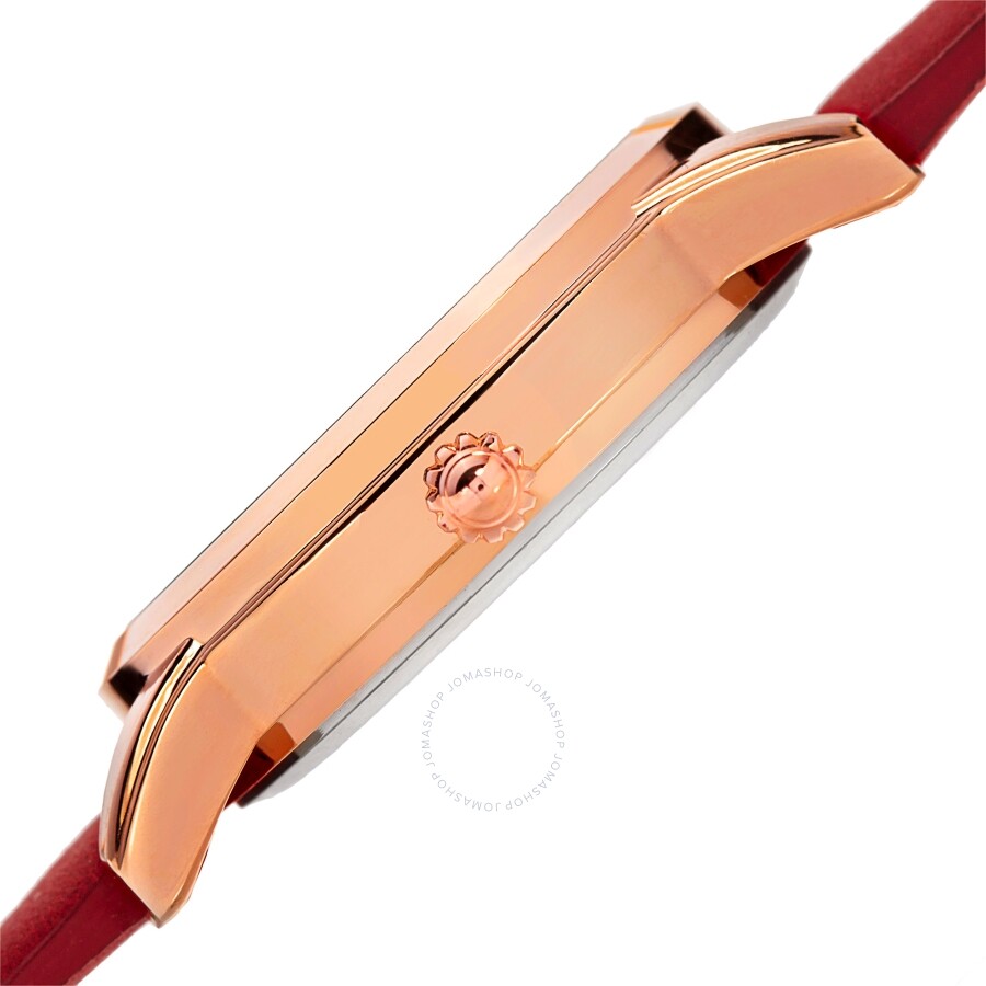 August Steiner Quartz Diamond Rose Gold Dial Ladies Watch AS8198RD - The Watches Men & Co #3