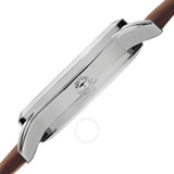 August Steiner Quartz Diamond Silver Dial Ladies Watch AS8198BR - The Watches Men & Co #3