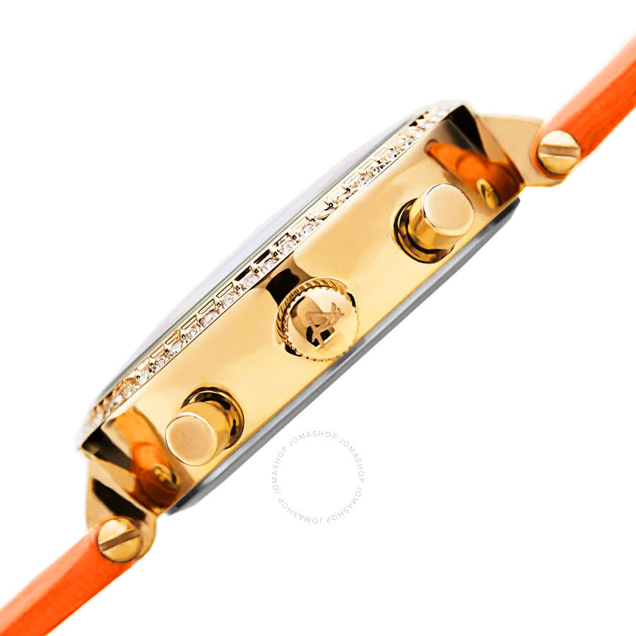 August Steiner Quartz Diamond Silver Dial Ladies Watch AS8288OR - The Watches Men & Co #3