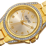 August Steiner Quartz Gold Dial Ladies Watch AS8149YG - The Watches Men & Co #2