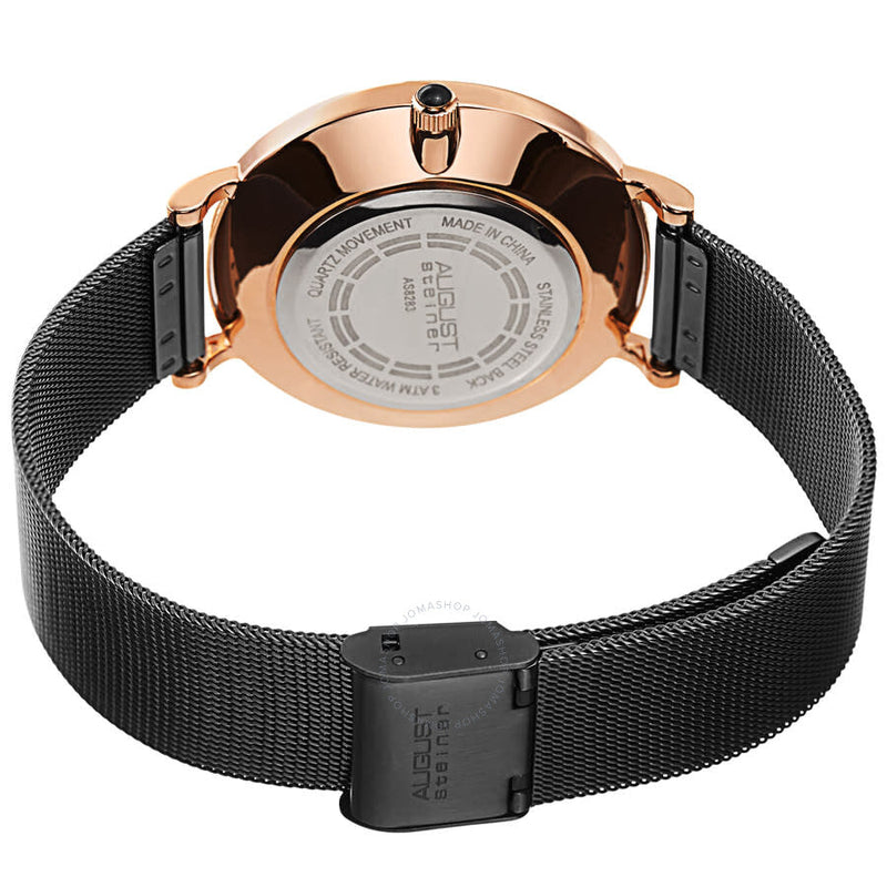 August Steiner Quartz Grey Dial Men's Watch AS8283GNR - The Watches Men & Co #4