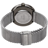 August Steiner Quartz Grey Dial Silver-tone Mesh Men's Watch AS8204SSGN - The Watches Men & Co #4
