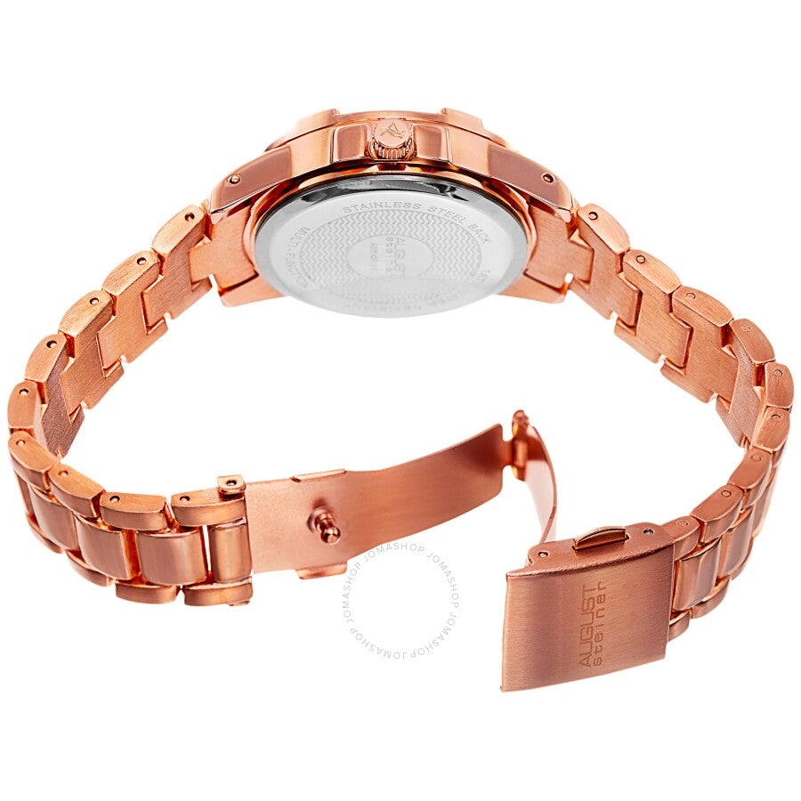 August Steiner Quartz Purple Dial Ladies Watch AS8143RGBU - The Watches Men & Co #4