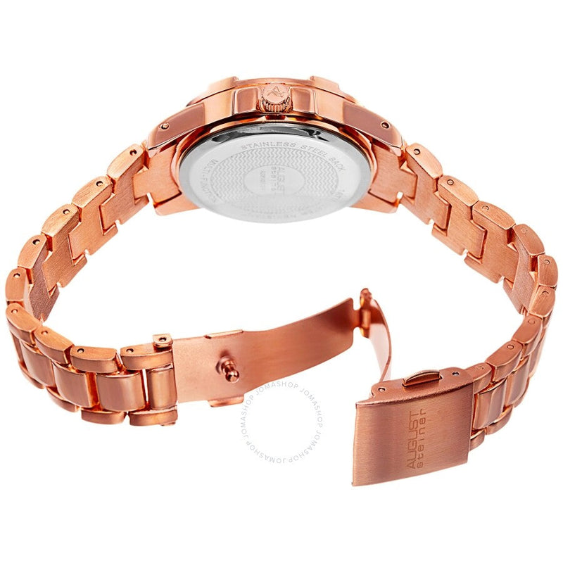 August Steiner Quartz Purple Dial Ladies Watch AS8143RGBU - The Watches Men & Co #4