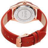 August Steiner Quartz Red Dial Ladies Watch AS8275RD - The Watches Men & Co #4