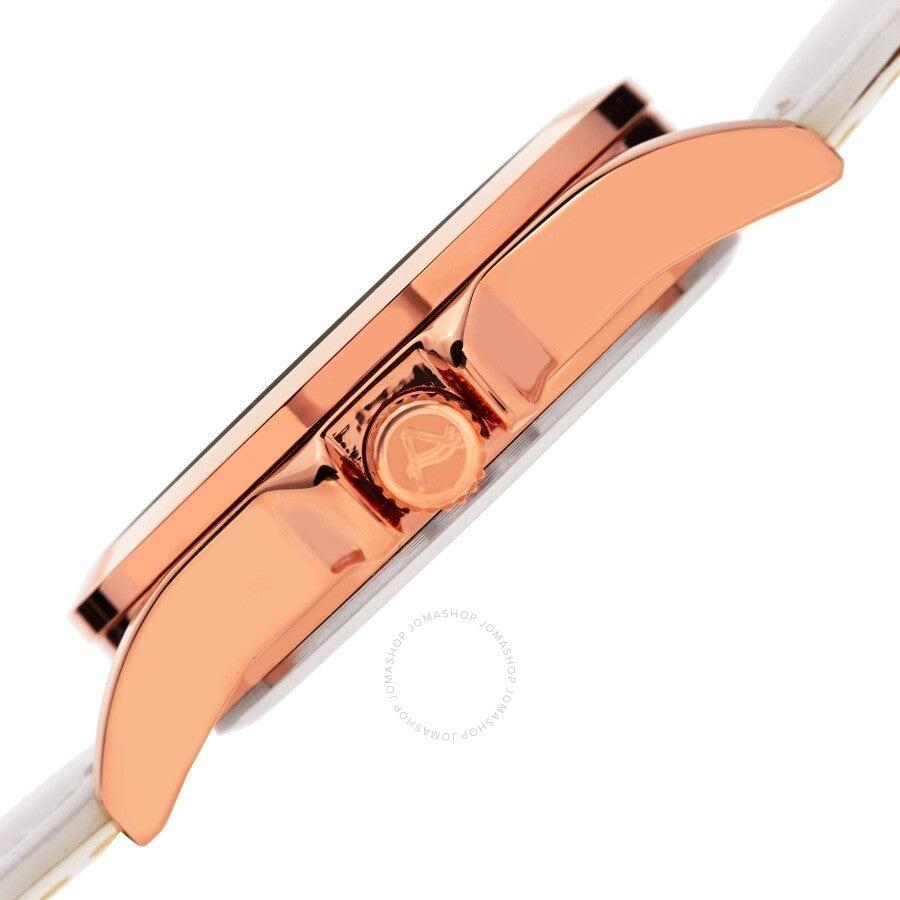 August Steiner Quartz Silver Dial Ladies Watch AS8191WTR - The Watches Men & Co #3