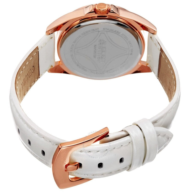 August Steiner Quartz Silver Dial Ladies Watch AS8191WTR - The Watches Men & Co #4