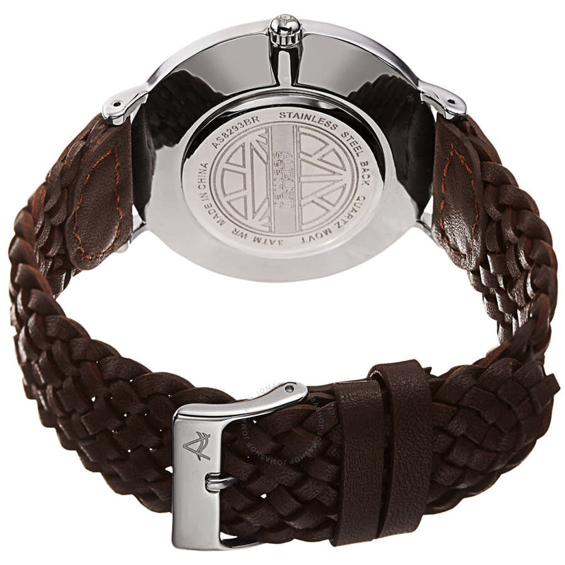 August Steiner Quartz Silver Dial Men's Watch AS8293BR - The Watches Men & Co #4