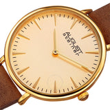 August Steiner Quartz White Dial Ladies Watch AS8187YGBR - The Watches Men & Co #2