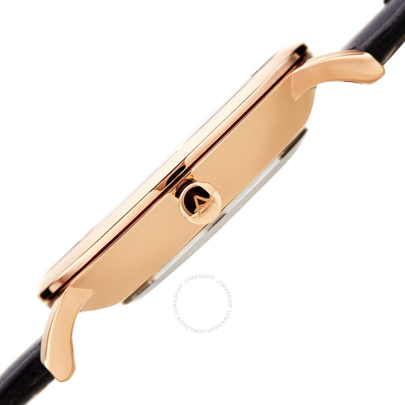 August Steiner Quartz White Dial Ladies Watch AS8260BK - The Watches Men & Co #3