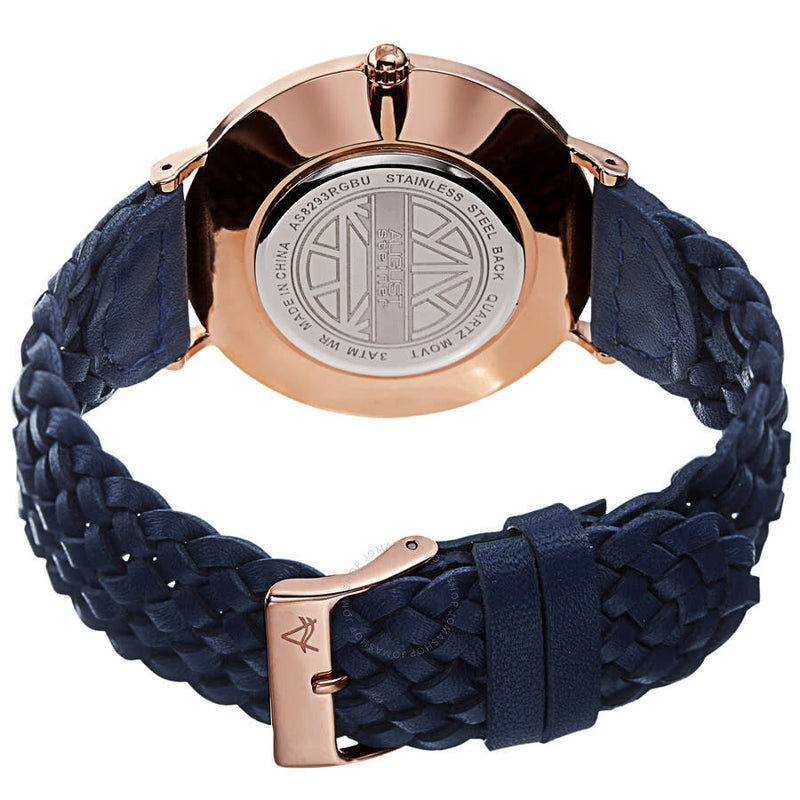 August Steiner Quartz White Dial Men's Watch AS8293RGBU - The Watches Men & Co #4